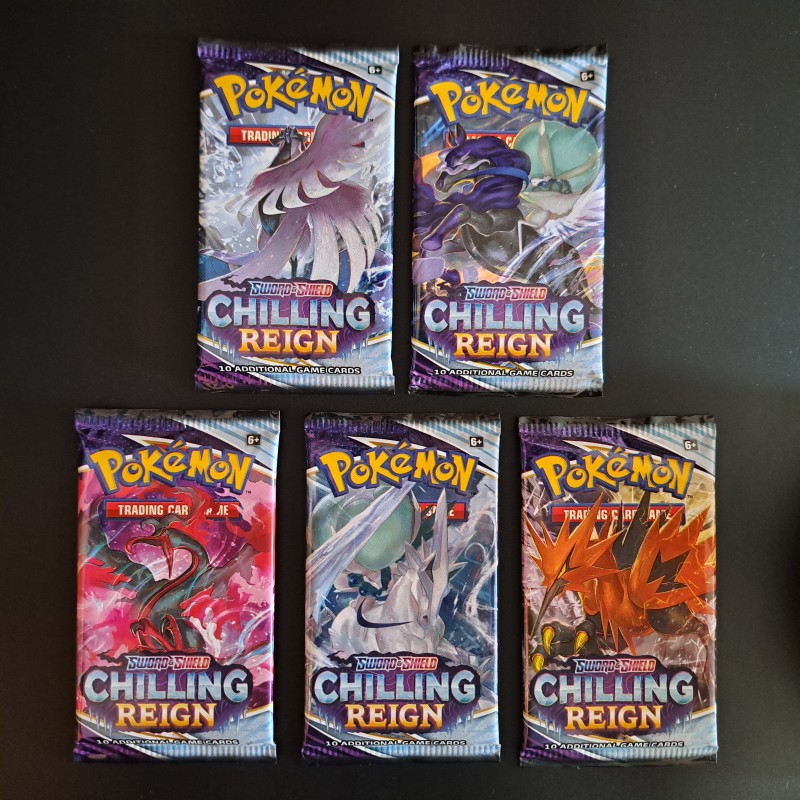 Chilling Reign Booster Pack - Artwork Set
